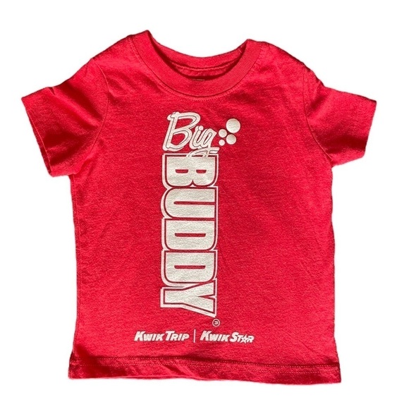 Kwik Trip Big Buddy Kids Toddler Tshirt Kwik Star‎ Gas Station - Picture 1 of 6